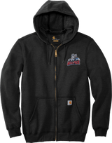 Hartford Jr. Wolfpack Carhartt Midweight Hooded Zip-Front Sweatshirt