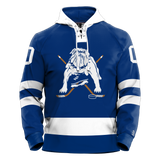 Chicago Bulldogs Adult Sublimated Retro Hoodie