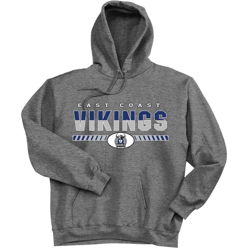 East Coast Vikings (Ladies) Ultimate Cotton - Pullover Hooded Sweatshirt