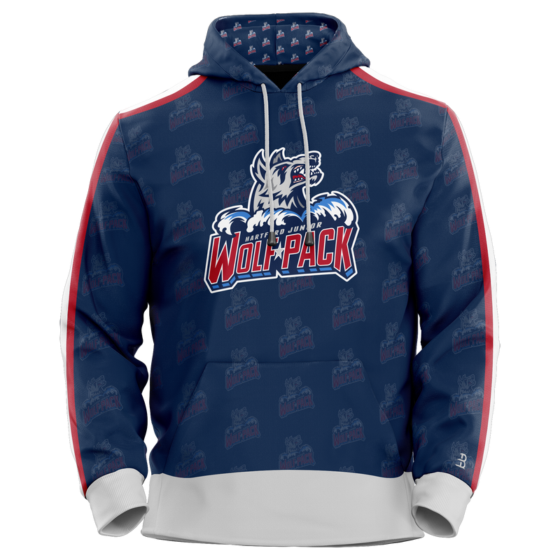 Hartford Jr. Wolfpack Girls Youth Sublimated Hoodie