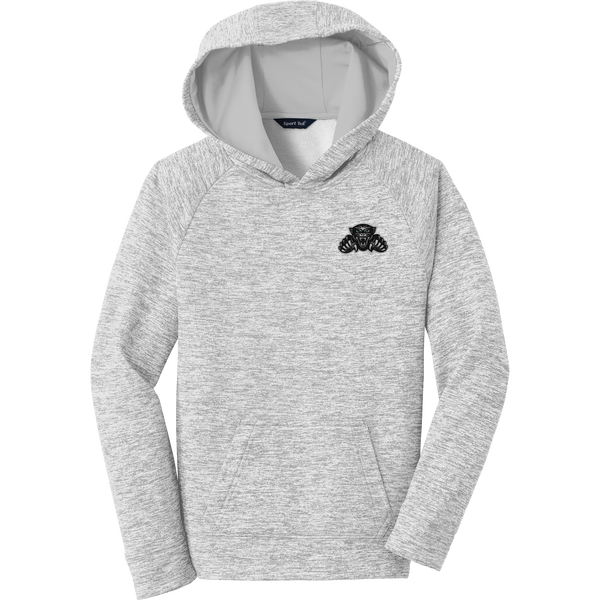 Igloo Jaguars Youth PosiCharge Electric Heather Fleece Hooded Pullover