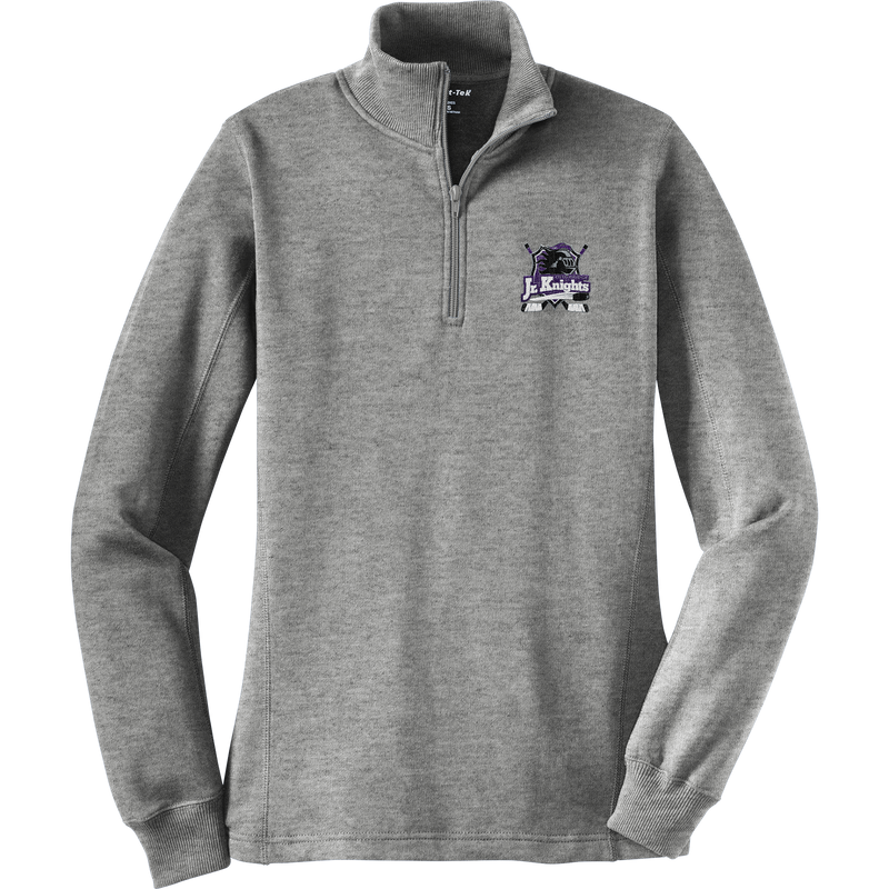 Old Bridge Jr. Knights Ladies 1/4-Zip Sweatshirt