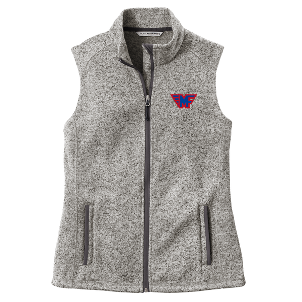 Mid-Fairfield Ladies Sweater Fleece Vest