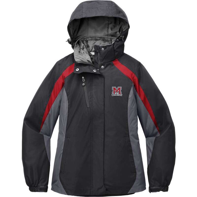 Jr. Mounties Ladies Colorblock 3-in-1 Jacket