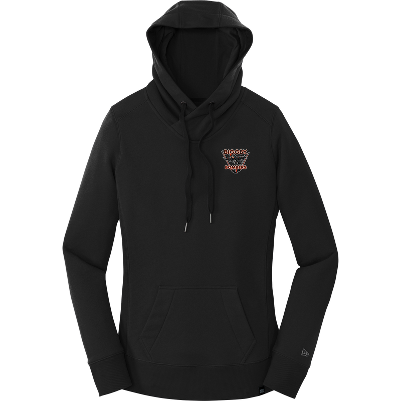 Biggby Bombers New Era Ladies French Terry Pullover Hoodie