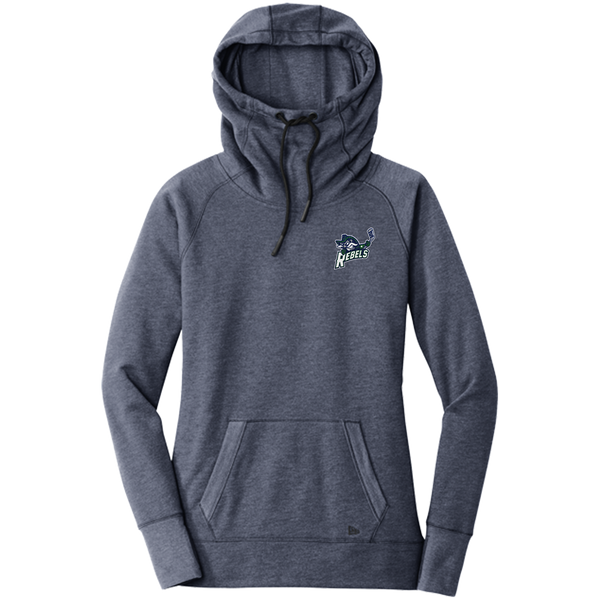 Kensington Valley Rebels New Era Ladies Tri-Blend Fleece Pullover Hoodie