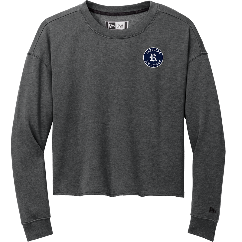 Randolph Hockey New Era Ladies Tri-Blend Fleece Crop Crew