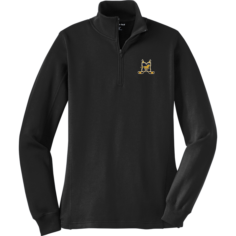 Marlboro Hockey Ladies 1/4-Zip Sweatshirt