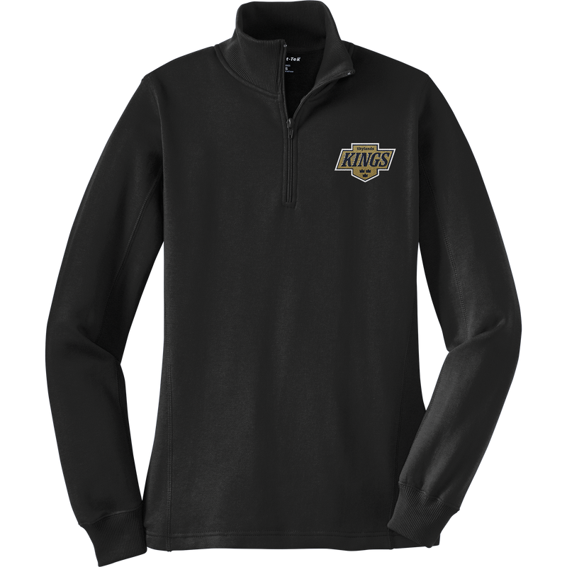 Skylands Kings Ladies 1/4-Zip Sweatshirt