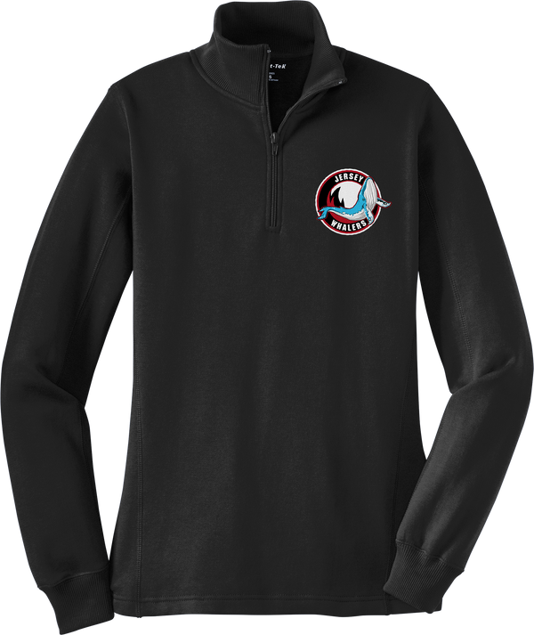 Jersey Shore Whalers Ladies 1/4-Zip Sweatshirt