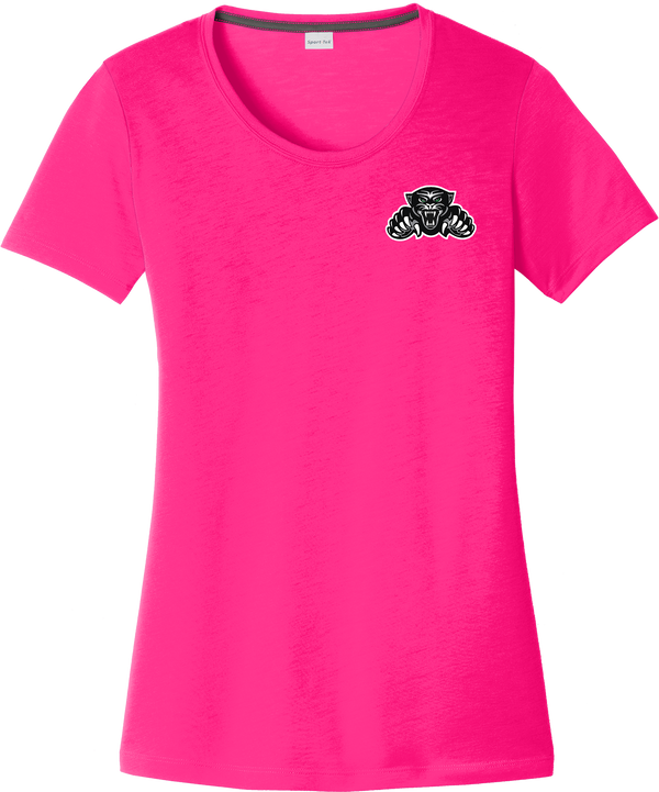 Igloo Jaguars Ladies PosiCharge Competitor Cotton Touch Scoop Neck Tee