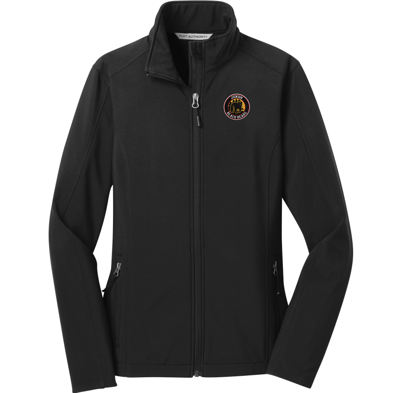 MD Jr. Black Bears Ladies Core Soft Shell Jacket