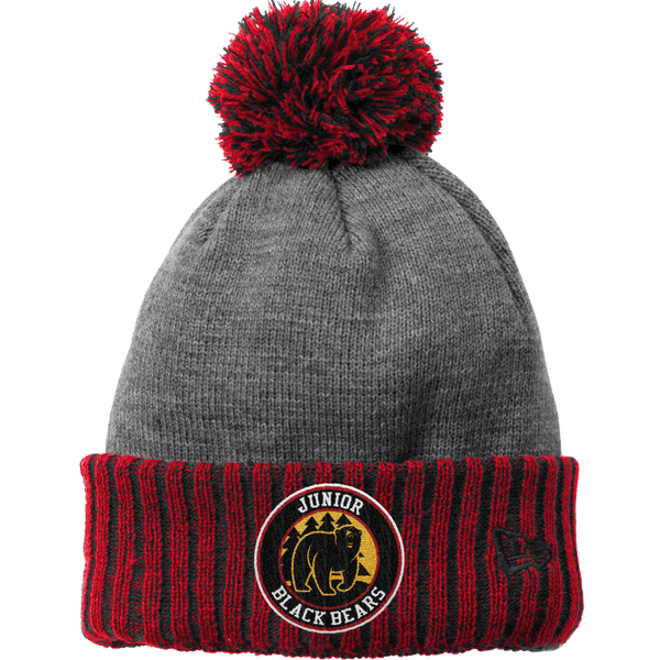 MD Jr. Black Bears New Era Colorblock Cuffed Beanie