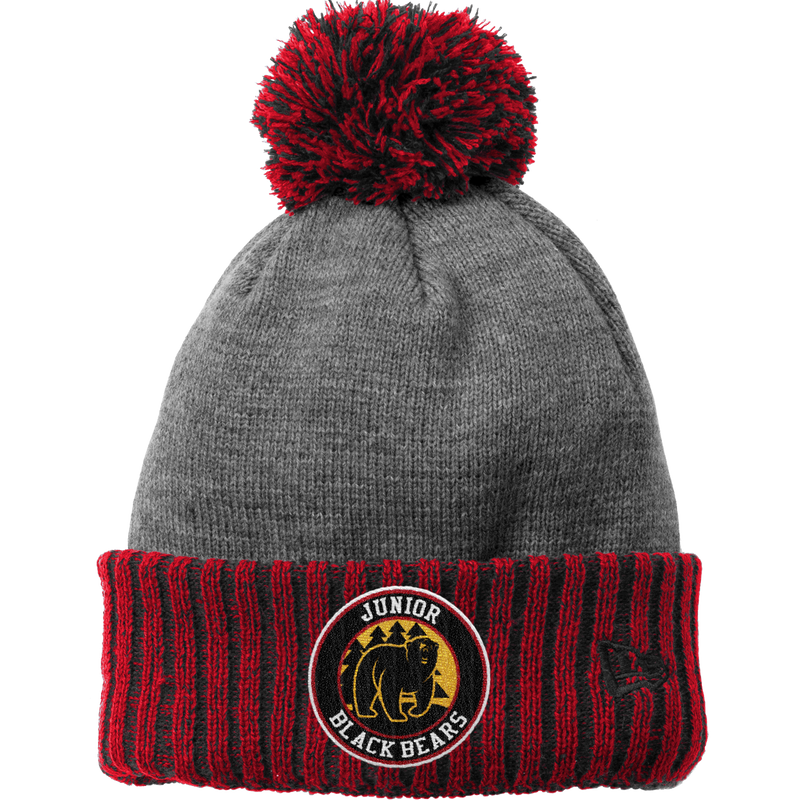 MD Jr. Black Bears New Era Colorblock Cuffed Beanie