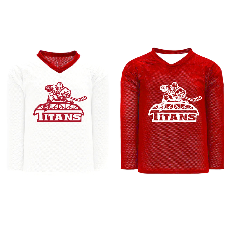 NJ Titans 2011 Youth Goalie Reversible Practice Jersey