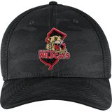 Jersey Shore Wildcats New Era Tonal Camo Stretch Tech Mesh Cap