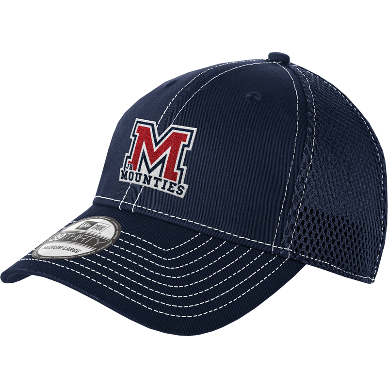 Jr. Mounties New Era Stretch Mesh Contrast Stitch Cap
