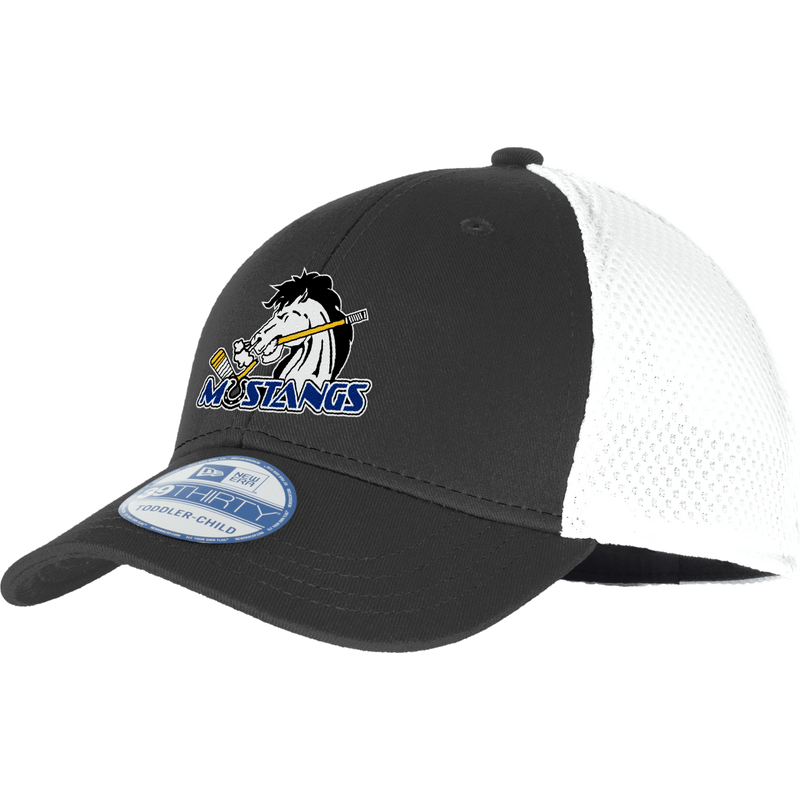 Mid-State Mustangs New Era Youth Stretch Mesh Cap