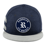 Randolph Hockey New Era Shadow Heather Striped Flat Bill Snapback Cap