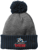 NJ Titans New Era Colorblock Cuffed Beanie