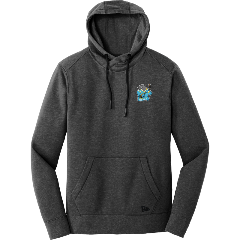 Atlantic City Seals New Era Tri-Blend Fleece Pullover Hoodie