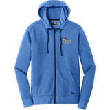 Secaucus Patriots New Era Tri-Blend Fleece Full-Zip Hoodie