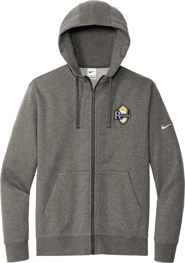 Royals Hockey Club Nike Club Fleece Sleeve Swoosh Full-Zip Hoodie