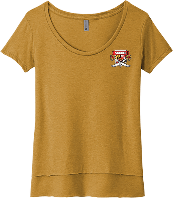 SOMD Sabres Womens Festival Scoop Neck Tee