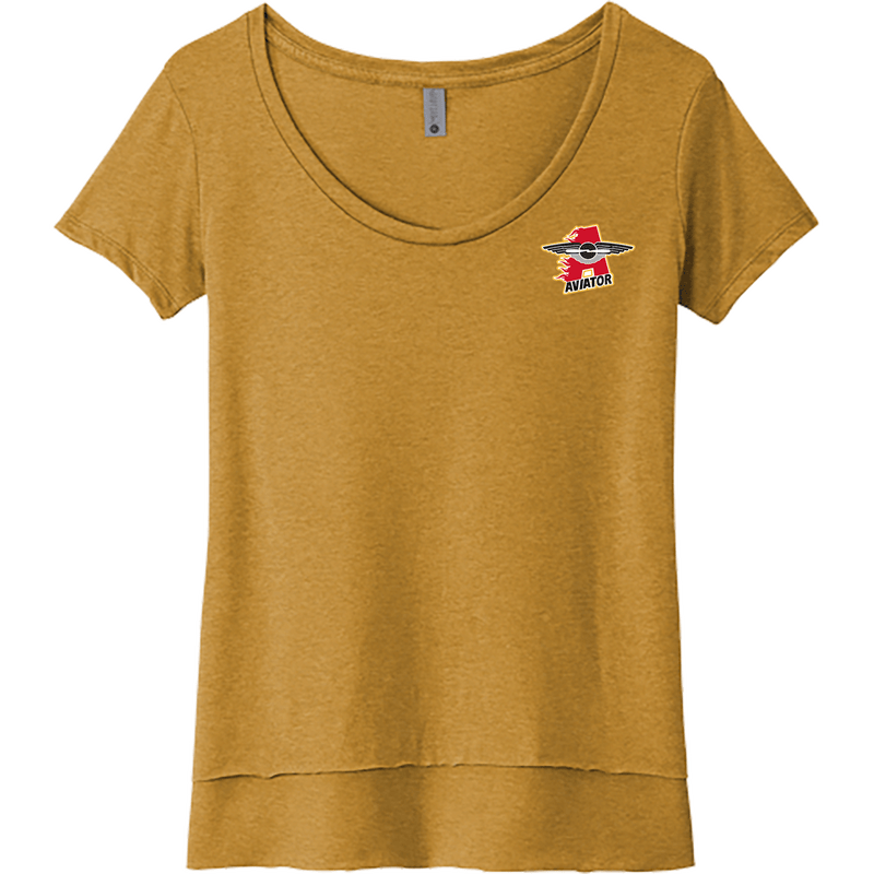 NY Aviators Womens Festival Scoop Neck Tee