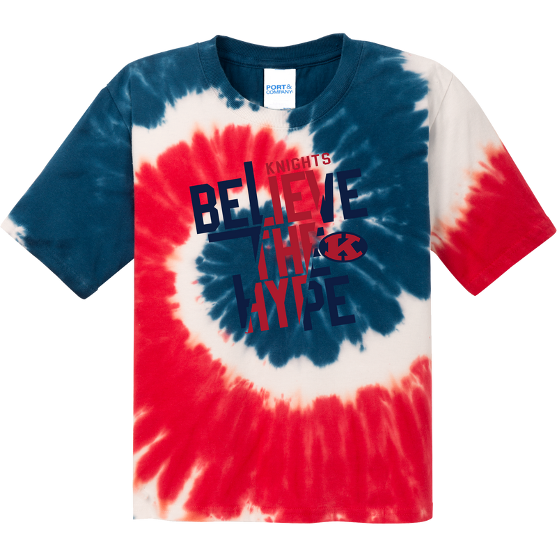 JFK Knights Football Youth Tie-Dye Tee