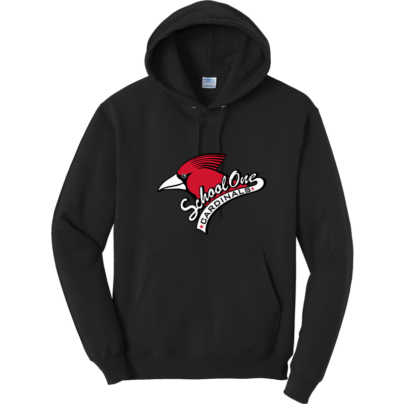 School One Elementary Adult Core Fleece Pullover Hooded Sweatshirt