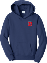 CT Bobcats Youth Fan Favorite Fleece Pullover Hooded Sweatshirt