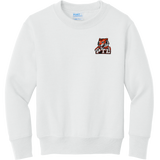 Princeton Tiger Lilies Youth Core Fleece Crewneck Sweatshirt