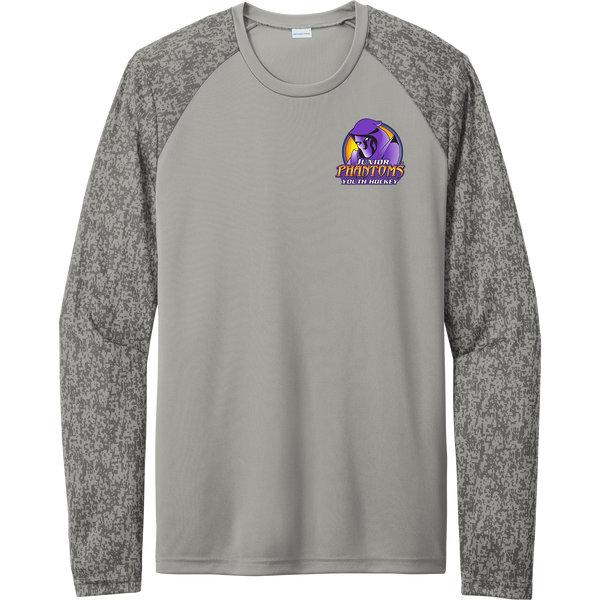 Jr. Phantoms Long Sleeve Digi Camo Tee