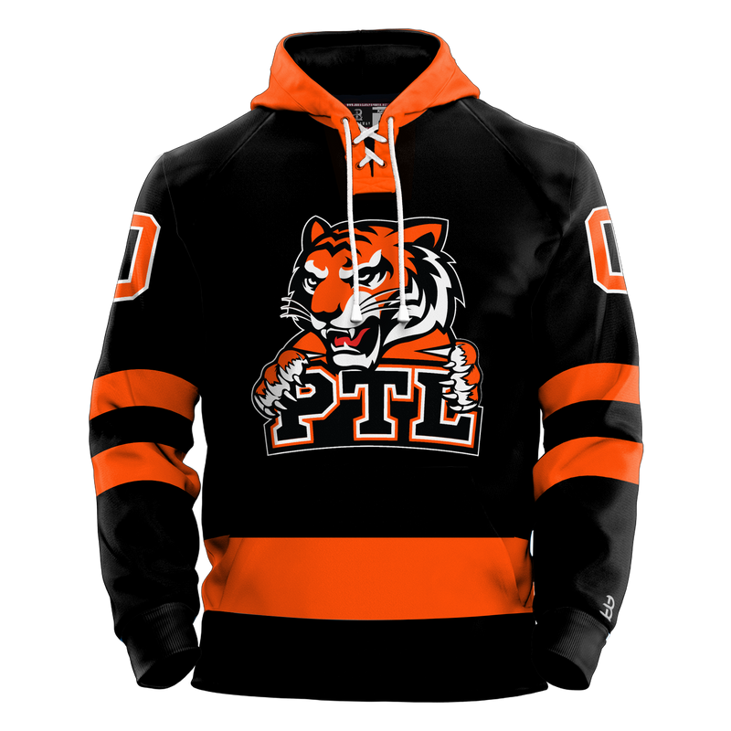 Princeton Tiger Lilies Youth Sublimated Retro Hoodie