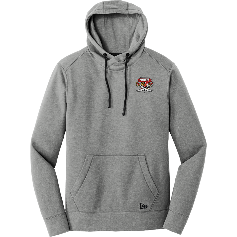 SOMD Sabres New Era Tri-Blend Fleece Pullover Hoodie