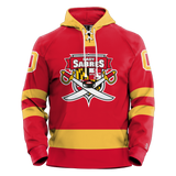 SOMD Lady Sabres Youth Sublimated Retro Hoodie
