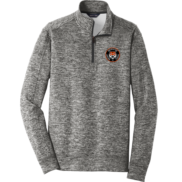 Princeton Jr. Tigers PosiCharge Electric Heather Fleece 1/4-Zip Pullover