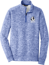 Berdnikov Bears PosiCharge Electric Heather Fleece 1/4-Zip Pullover