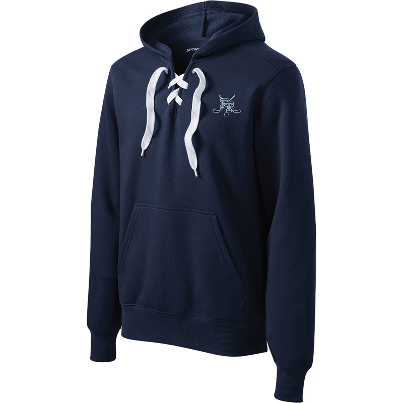 Freehold Township Lace Up Pullover Hooded Sweatshirt