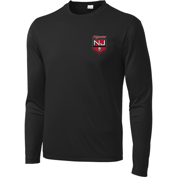 NJ Raiders Long Sleeve PosiCharge Competitor Tee