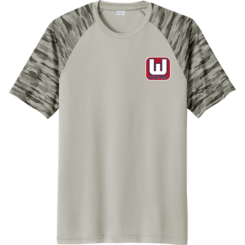 CT Whalers Tier 1 Drift Camo Colorblock Tee