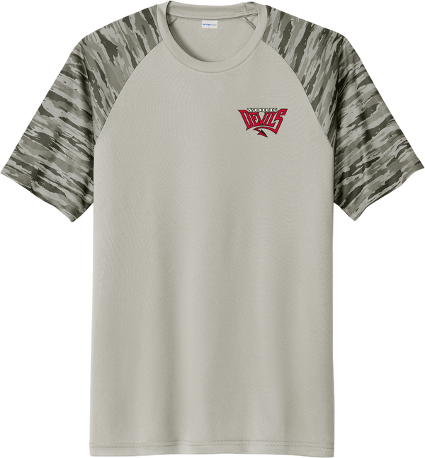 York Devils Drift Camo Colorblock Tee