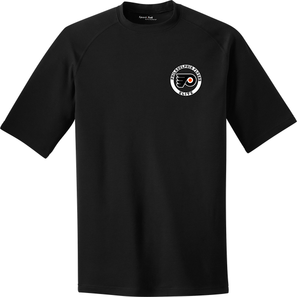 Philadelphia Flyers Elite PosiCharge Tri-Blend Wicking Raglan Tee