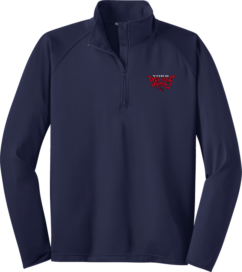 York Devils Sport-Wick Stretch 1/4-Zip Pullover