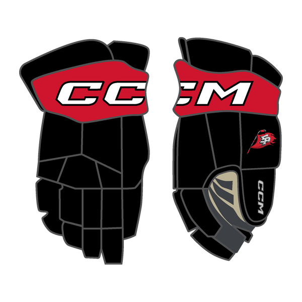 South Pittsburgh Rebellion CCM 85C Custom Gloves Youth