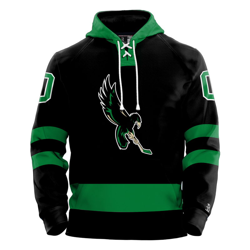 Wilmington Nighthawks Adult Sublimated Retro Hoodie
