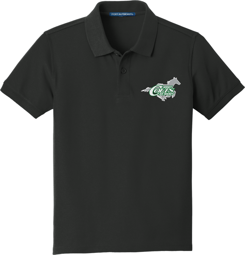 NJ Colts Youth Core Classic Pique Polo