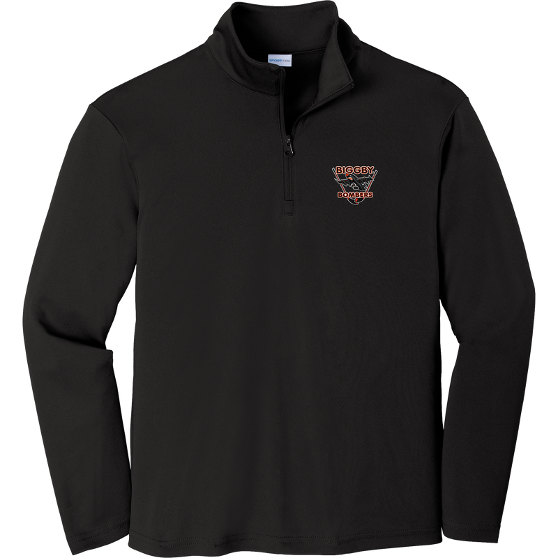 Biggby Bombers Youth PosiCharge Competitor 1/4-Zip Pullover