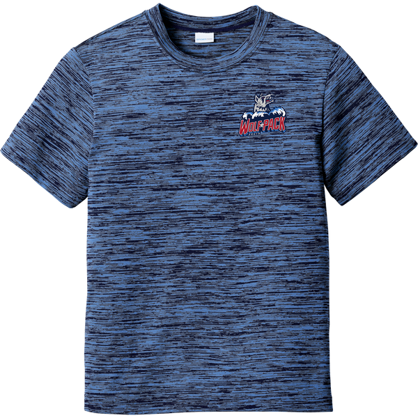 CT Wolfpack South Youth PosiCharge Electric Heather Tee